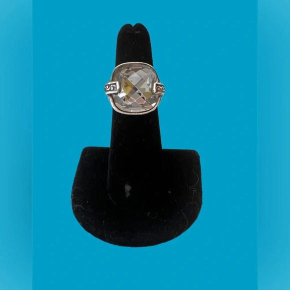 BRIGHTON VENUS RISING SWAROVSKI CRYSTAL Rare Find. Woman’s size 6.5 - Picture 6 of 9